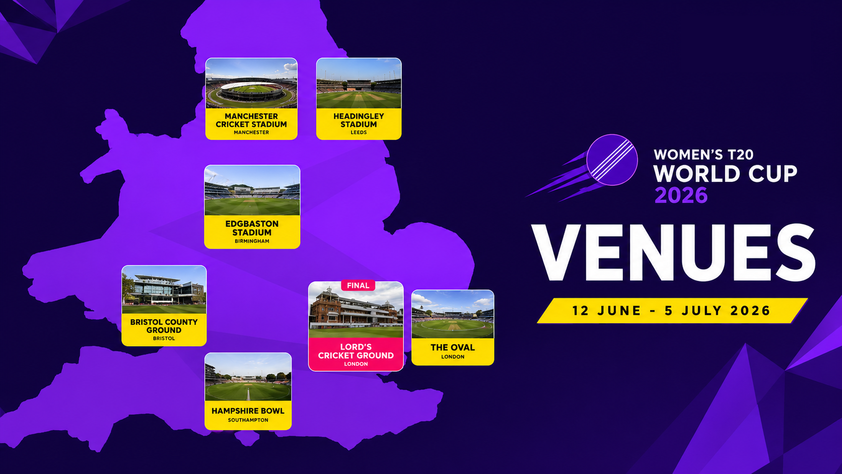 Women's Cricket World Cup 2026 schedule featuring fixtures, match dates, venues, and participating teams